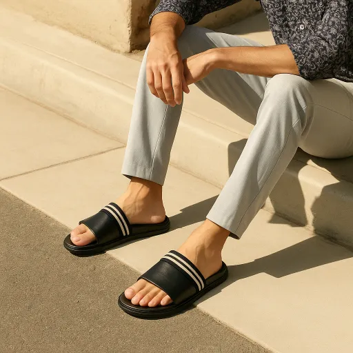 SUMMER TRENDY LEATHER SLIDE